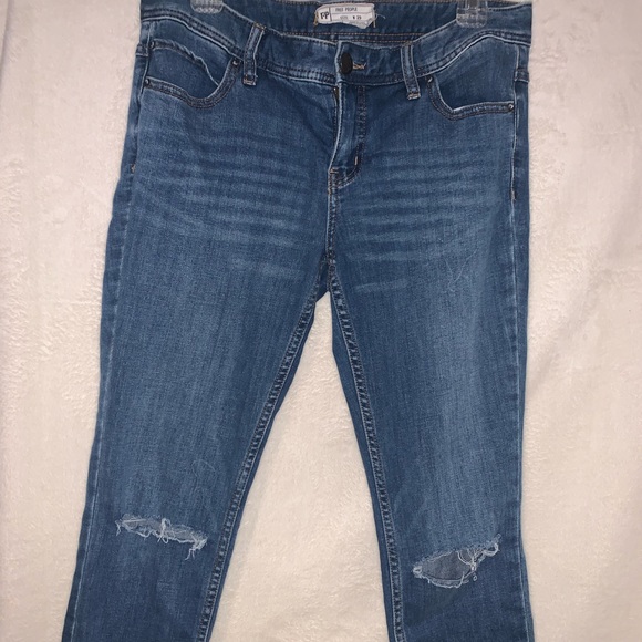 above the ankle jeans